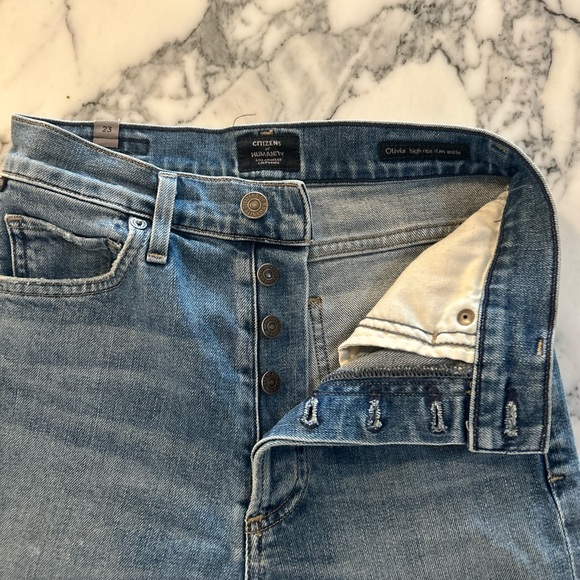 Citizens of Humanity Olivia High Rise Slim Jeans - Picture 4 of 4